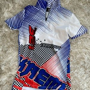 Spandex biking shirt